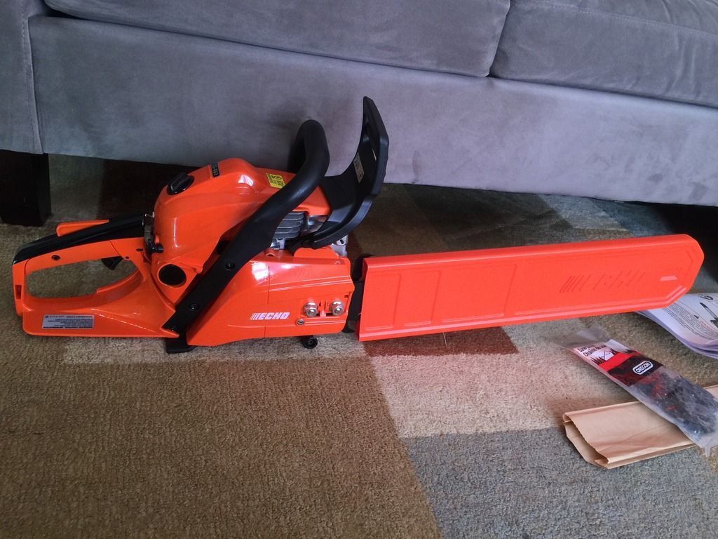 Echo deals 60cc chainsaw