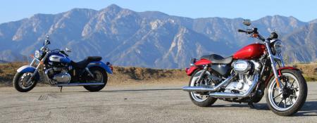 2012 Triumph America Harley-Davidson SuperLow