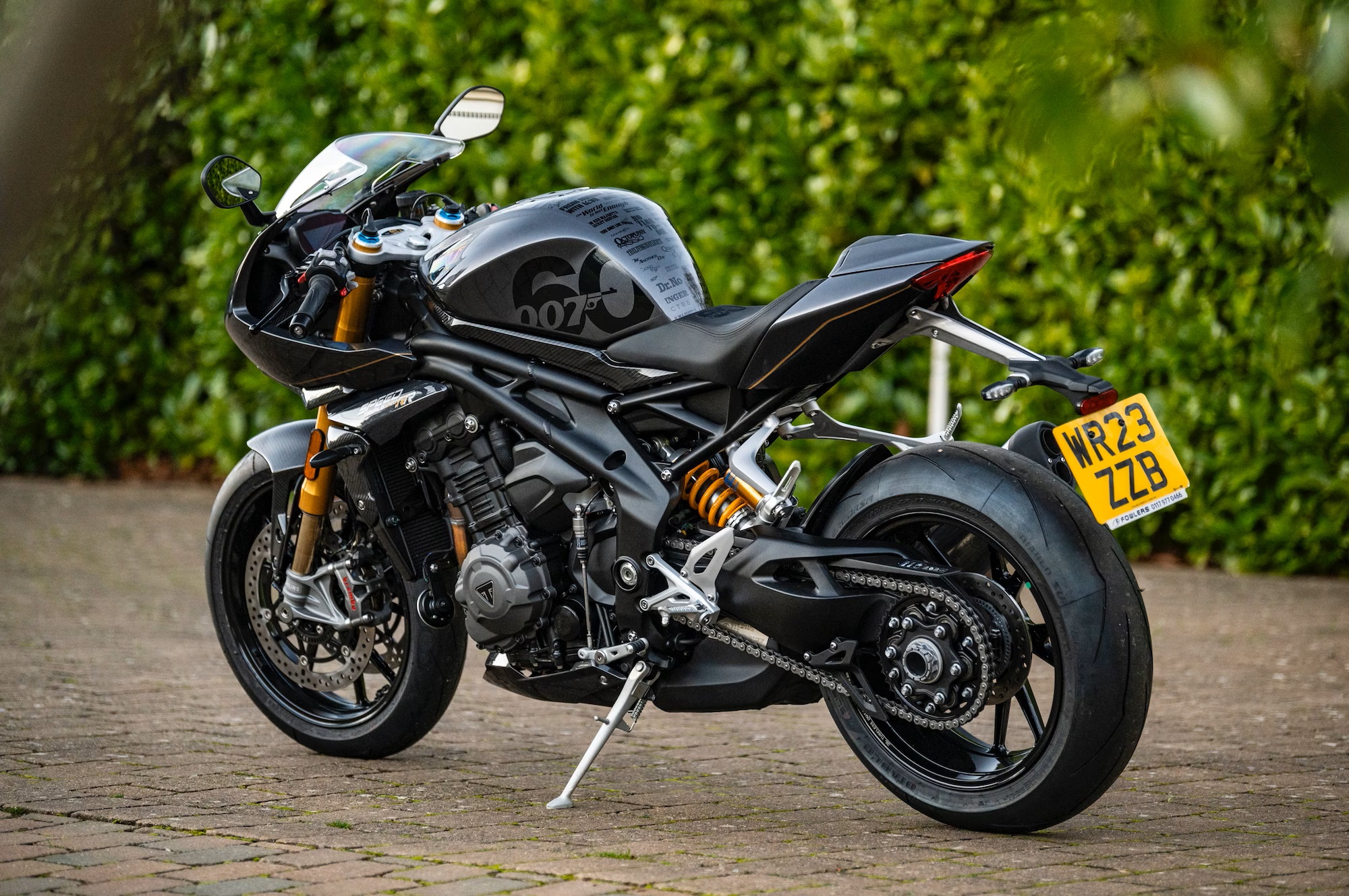 2023 Triumph Speed Triple RR - Bond Edition