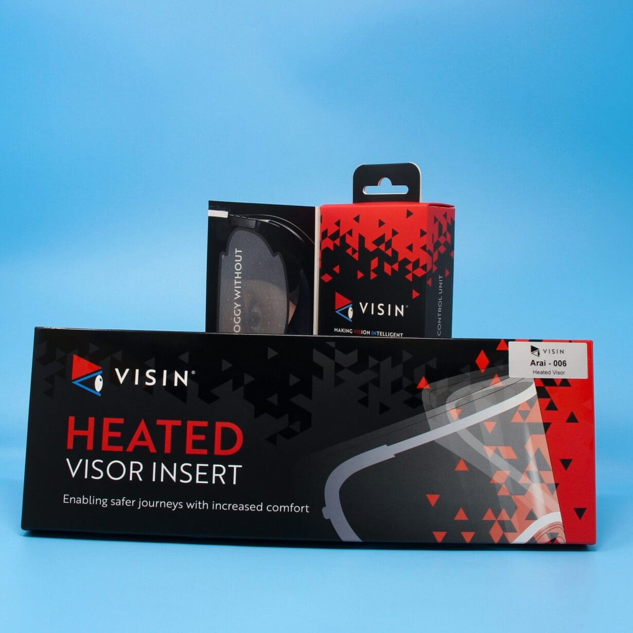 VISIN heated visor inserts