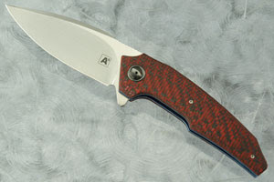 A6 Flipper with Red/Black Carbon Fiber by A2