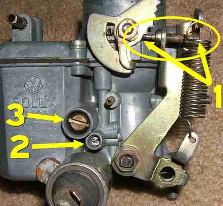 VW 30/31 PICT 3 Carburettor (for 30 PICT and 34 PICT 3 Replacement)  Modified, then