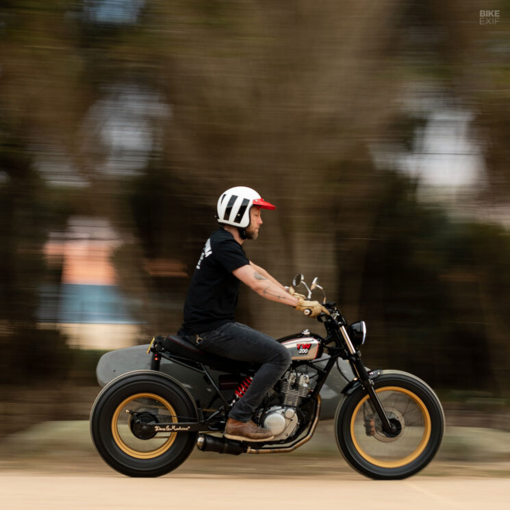 Yamaha TW200 scrambler by Deus ex Machina