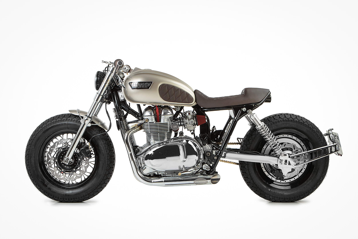 Triumph Bonneville T100 café racer by Tamarit Motorcycles