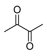 180px-Diacetyl_structure.png