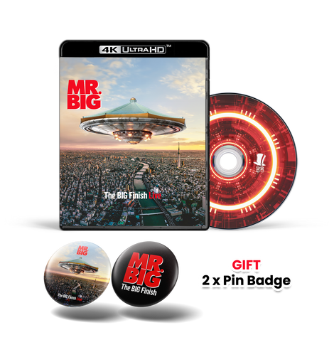 Mr Big -- The Big Finish Live (4K Ultra HD Blu-ray Japan version) Pre-Order  - Release Date: 6 Sep 2024