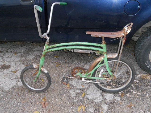 Original Swingbike not making it too nice. Rat Rod Bikes