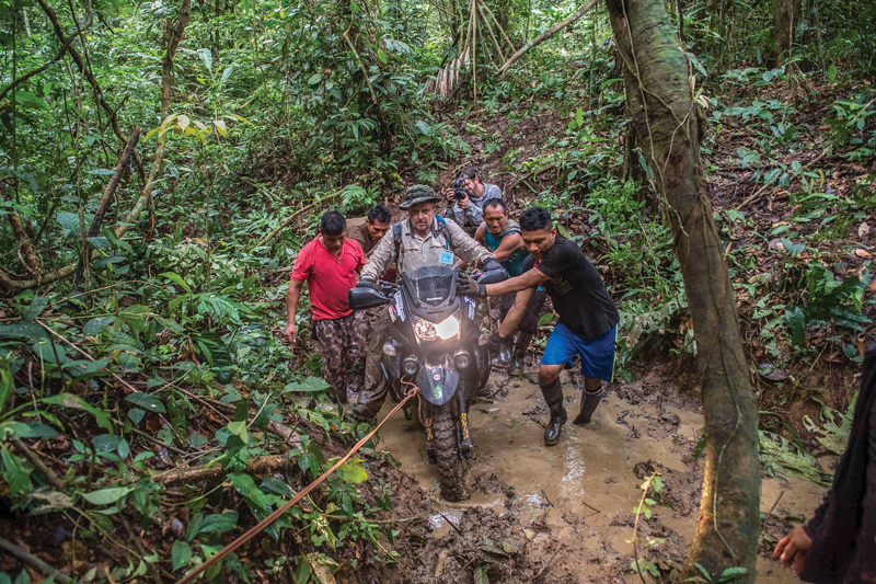 KLR650 mud