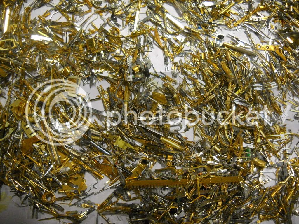 High grade gold plated pins gold recovery! 