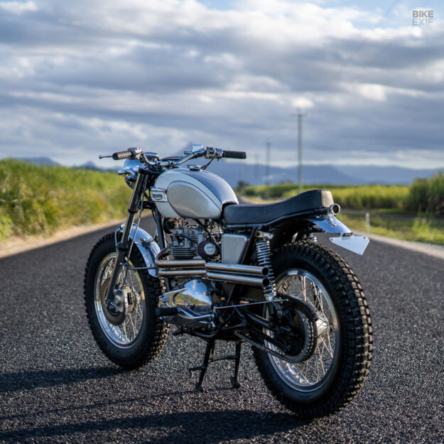 Custom Triumph Bonneville T140 by Purpose Built Moto