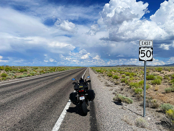 50 Best Motorcycle Roads in America 31. U.S. Route 50 in Nevada (Nevada / 409 miles)