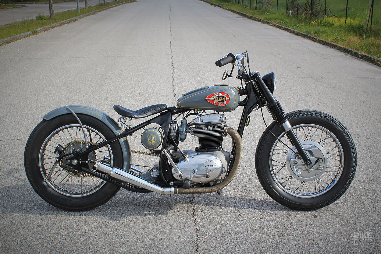 BSA Thunderbolt hardtail bobber by FMW Motorcycles