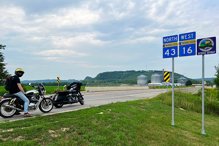 50 Best Motorcycle Roads in America 21. Historic Bluff Country Scenic Byway (Minnesota / 88 miles)