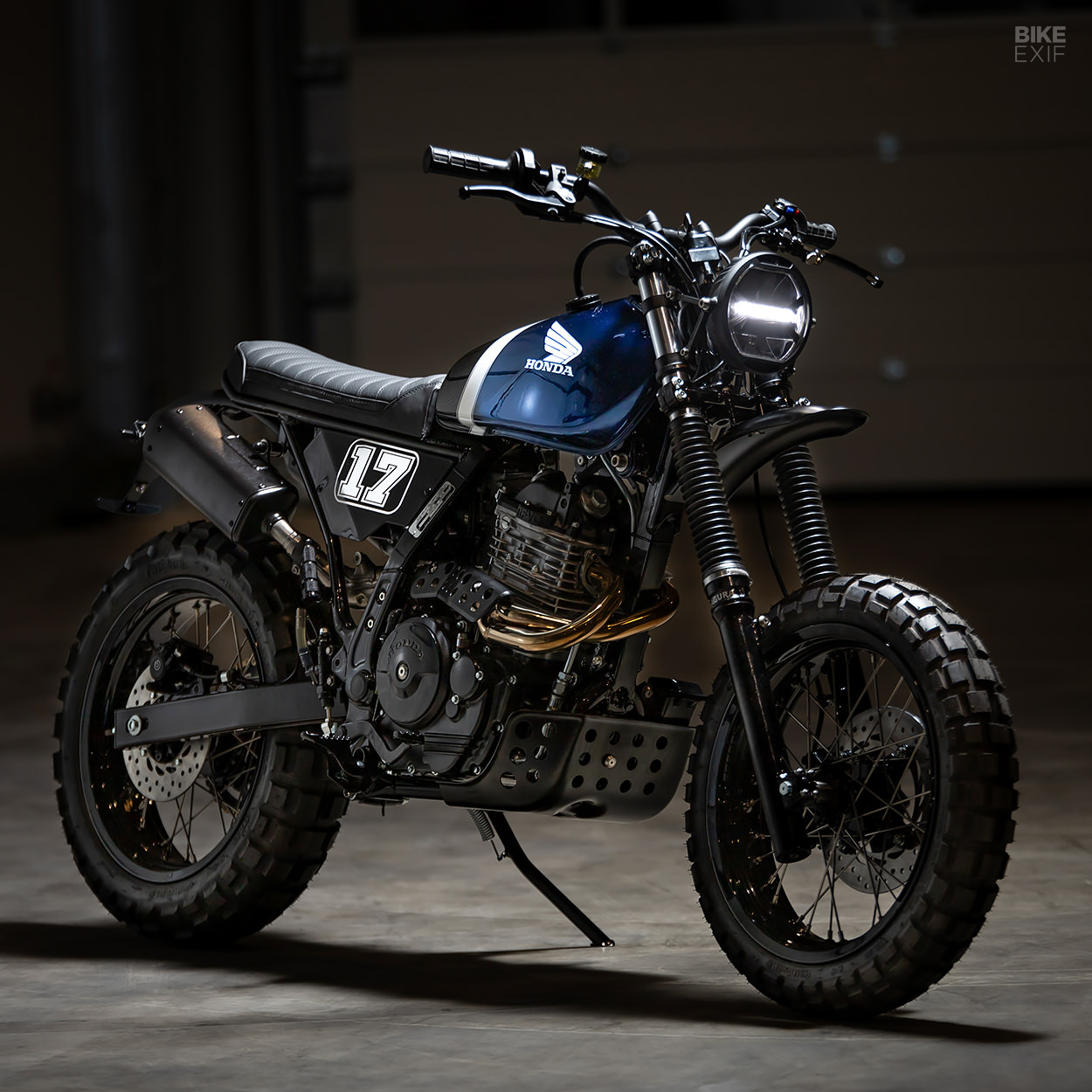 Honda NX650 Dominator scrambler by HB-Custom