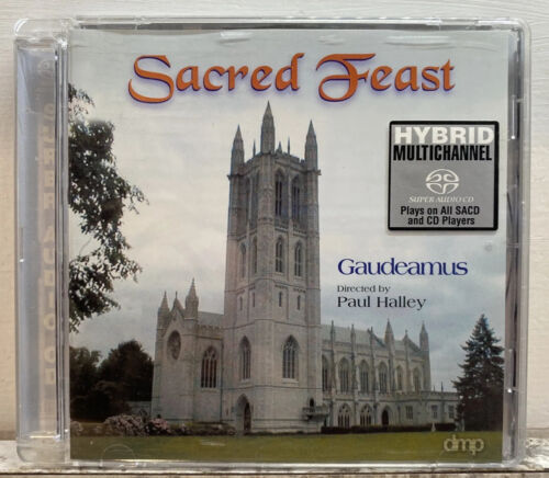 GAUDEAMUS - Sacred Feast - Paul Halley -Super Audio CD -SACD 2000 - Picture 1 of 6