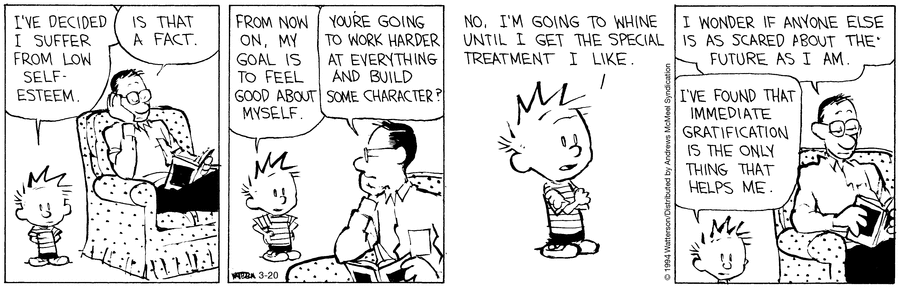 Calvin and Hobbes Comic Strip for March 20, 2024 