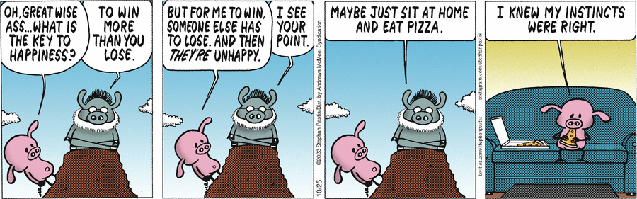 Pearls Before Swine Comic Strip for October 25, 2023 