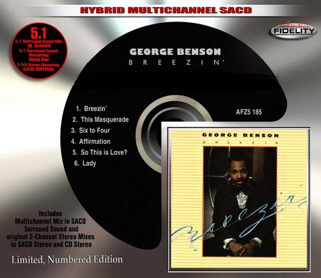 George Benson - Breezin' (1976) [2014, Audio Fidelity Remastered, CD ...