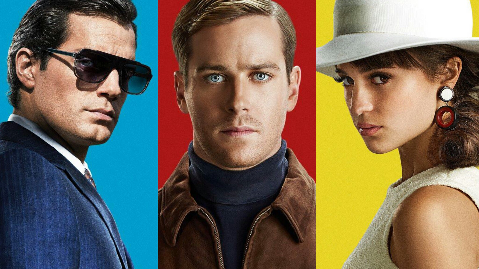 Colorful Character Posters For The Man From U.N.C.L.E.