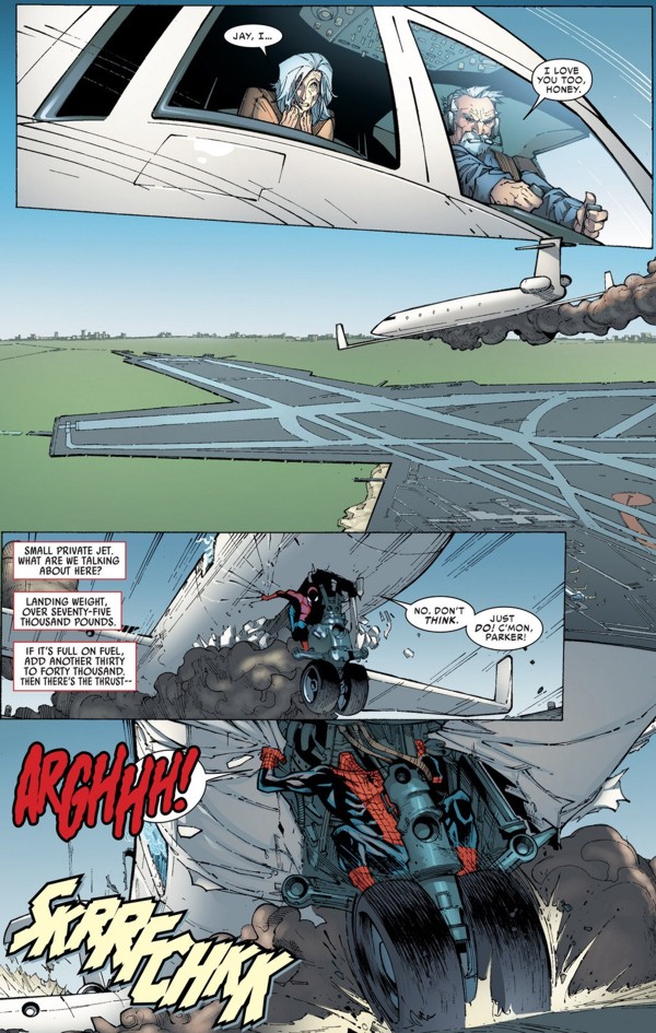 amazingspiderman694d+spiderman+physically+stops+plane.jpg