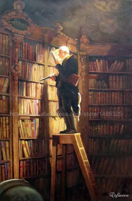 Handmade-Oil-Painting-paint-Carl-Spitzweg-Bookworm-Large-Wall-Painting-Decoration-Home-Modern-Wall-Art-Pictures.jpg_640x640.jpg