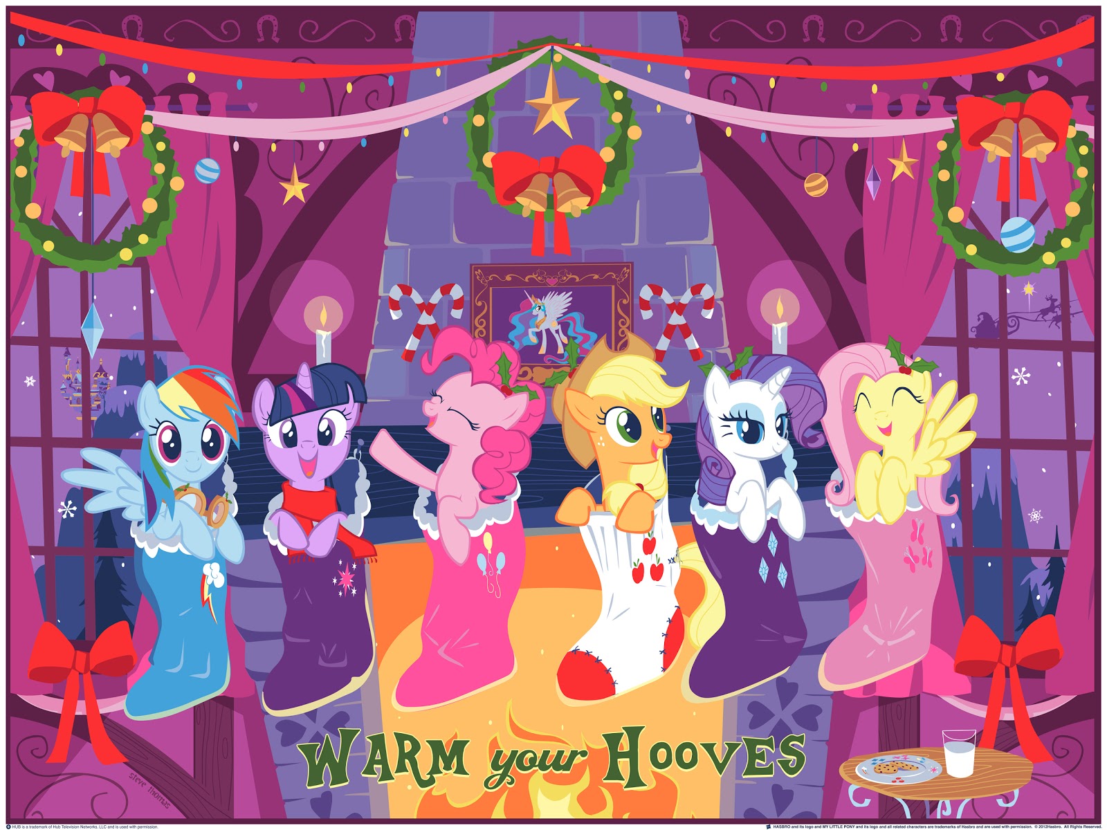 DHM-MLP-Warm+Your+Hooves_inside_the_rock_poster_frame.jpg