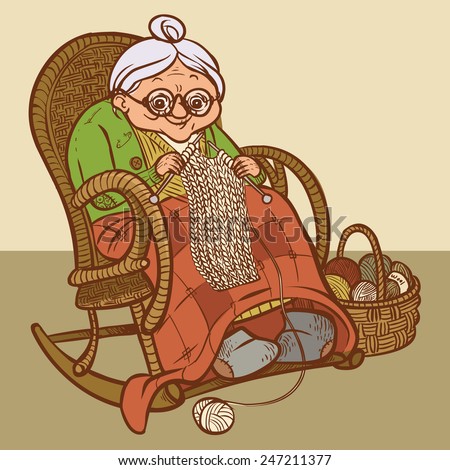 stock-vector-funny-vector-cartoon-grandmother-knits-a-scarf-247211377.jpg