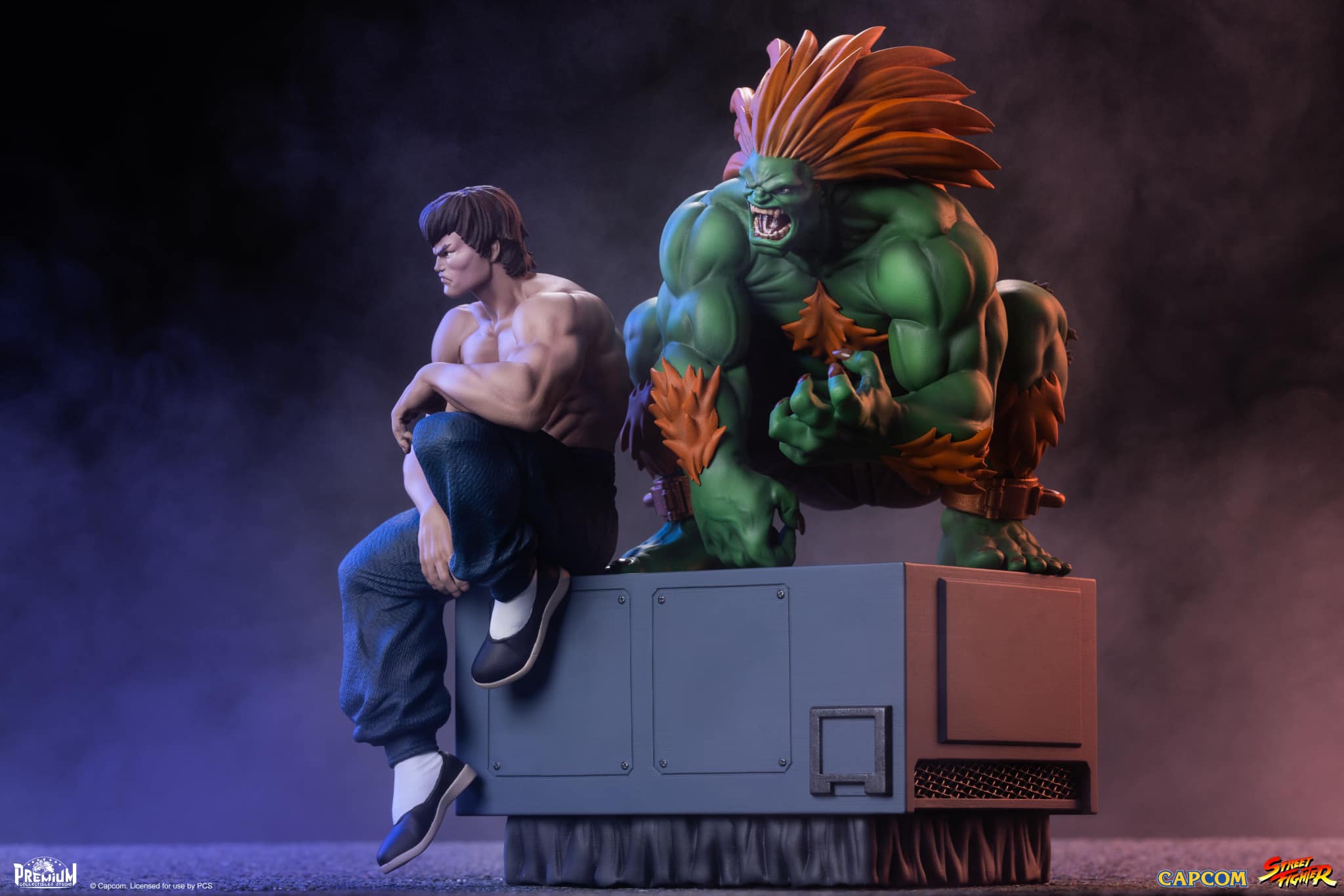 Street Fighter Ryu and Dan Street Jam 1:10 Collectible Set by PCS