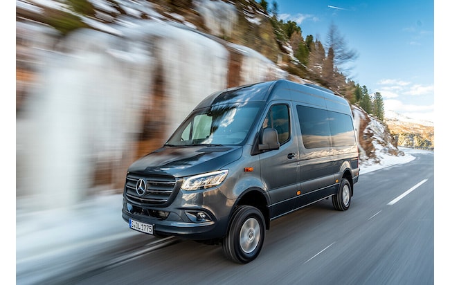 Fahrbericht Mercedes Sprinter 4x4