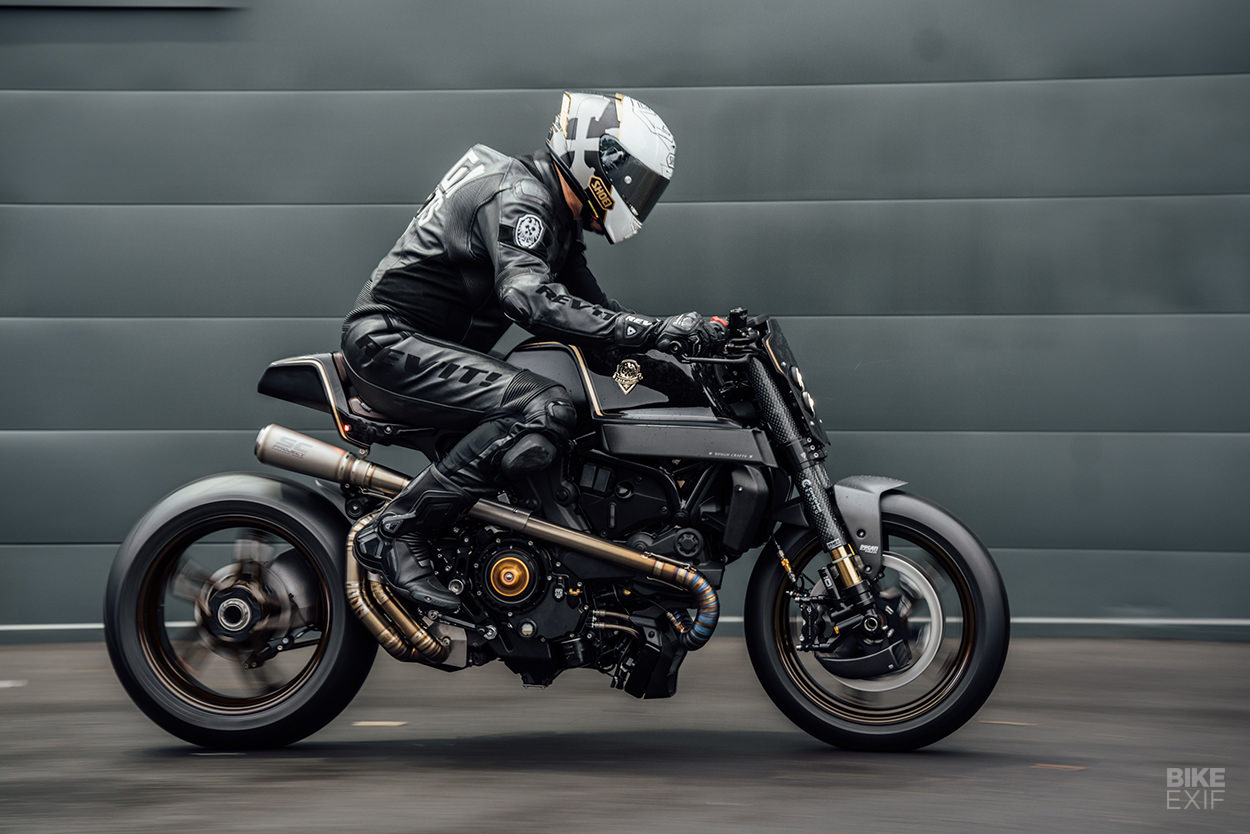 Custom Ducati Monster 1200S by Rough Crafts