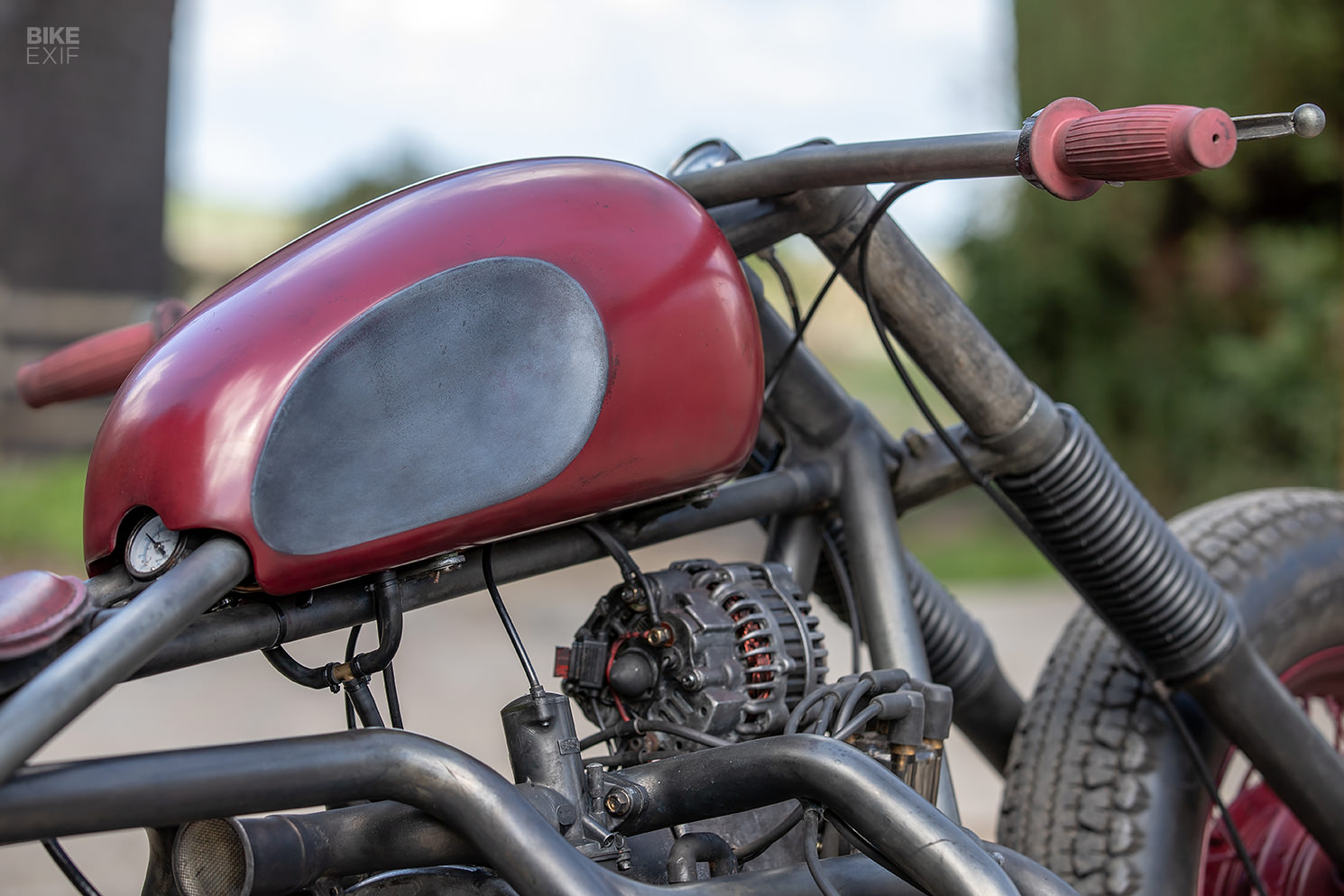 Custom VW Beetle motorcycle