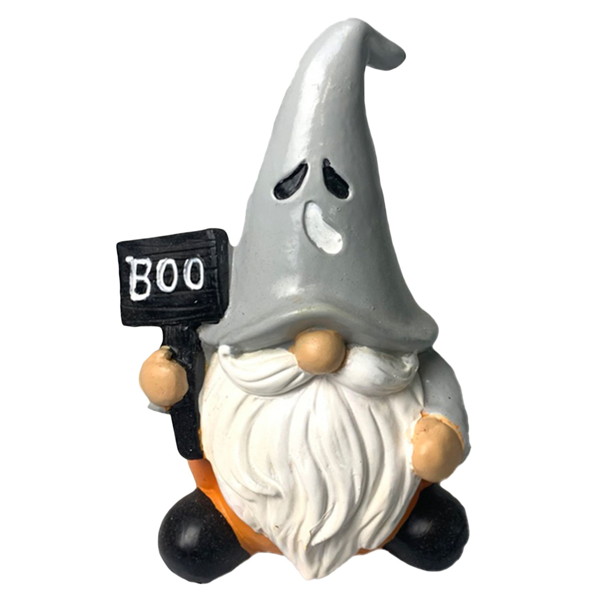 One opening Halloween Figurines Spooky Ghost/Gnome Statues Desktop ...