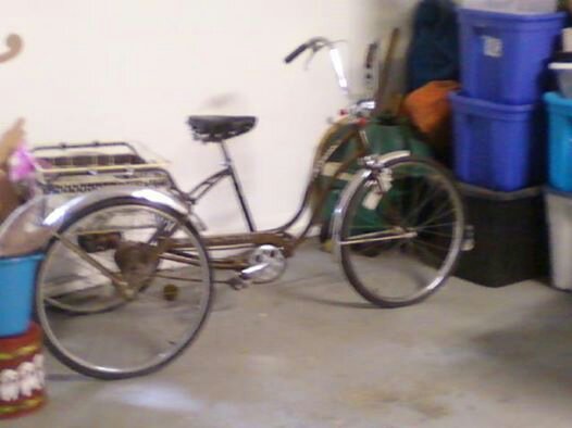 Vintage schwinn tri wheeler town and clearance country