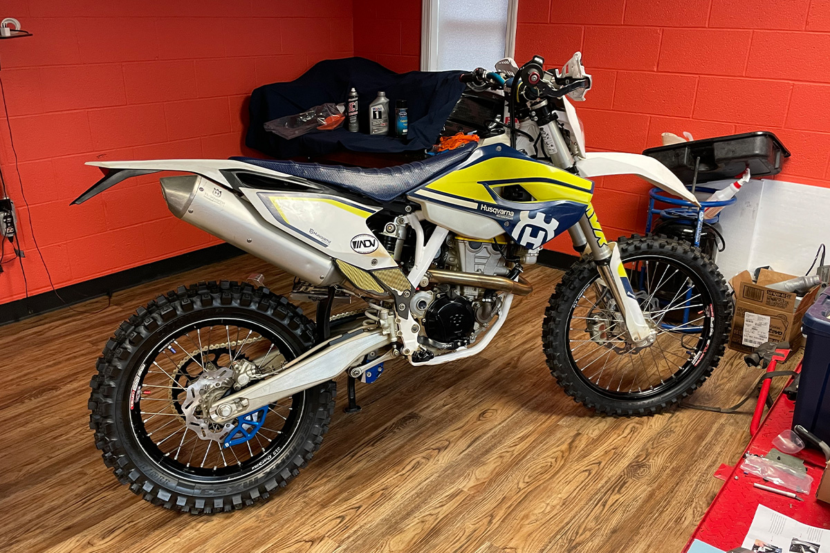 Husqvarna FE 350 Project and Upgrades body image 2