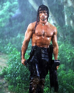 Image result for Rambo. Size: 120 x 150. Source: www.pinterest.com.mx