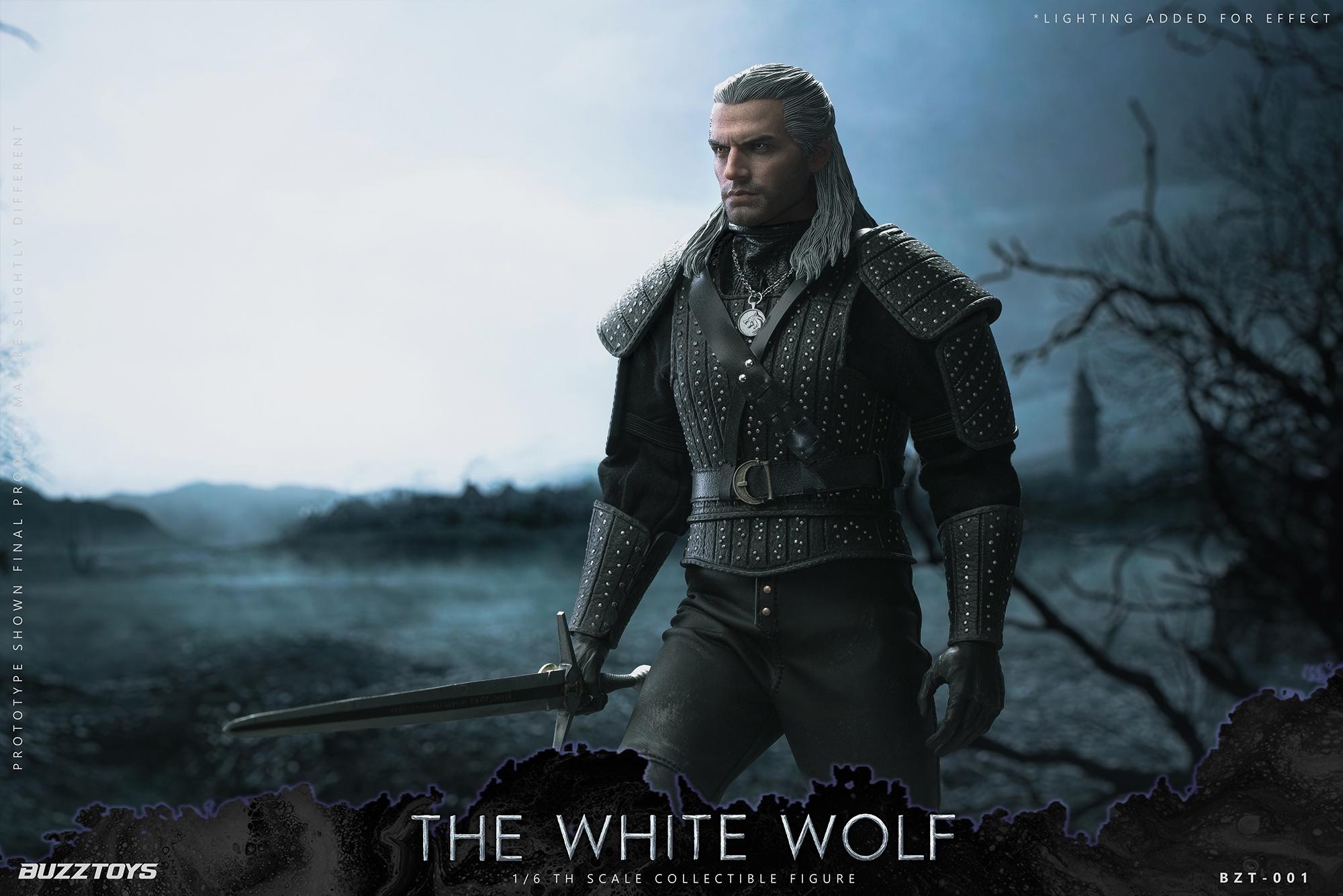 BUZZTOYS - The White Wolf - 1/6 Geralt (Netflix) | Collector