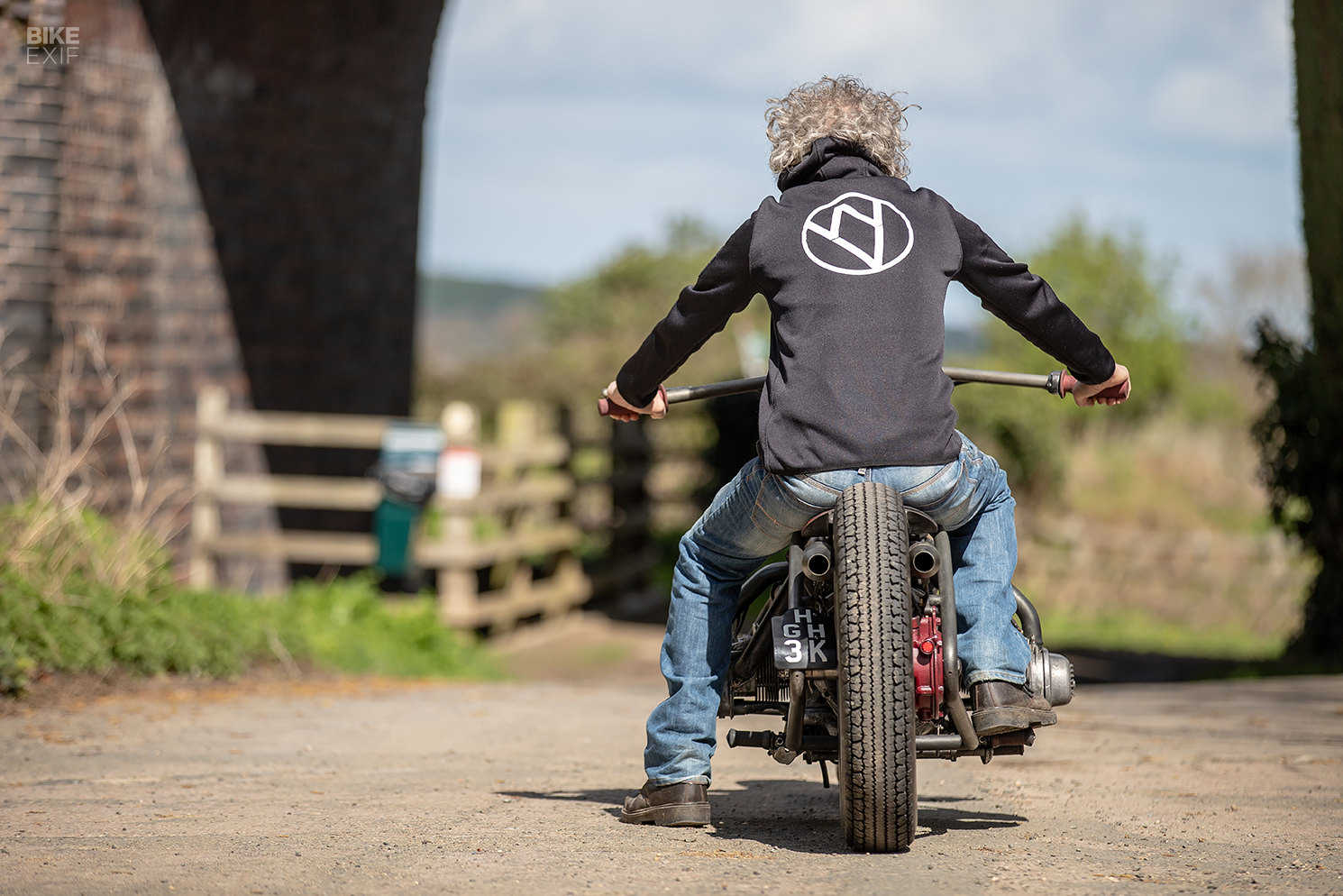 Custom VW Beetle motorcycle