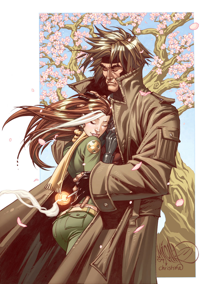 Gambit_and_Rogue_Spring_by_sonofdavinci.jpg