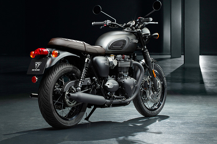 2024 Triumph Stealth Edition Bonneville T120 Black