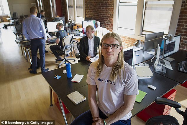 Kraken CEO Jesse Powell, 41, has offered his employees four months of severance pay to quit if they are 'triggered' by new policies cracking down on culture-war debates in the office