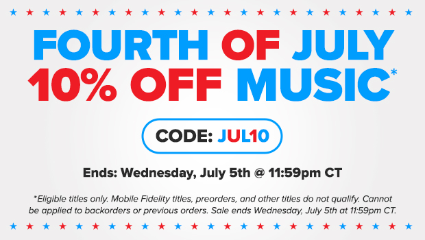 4th of July Music Sale