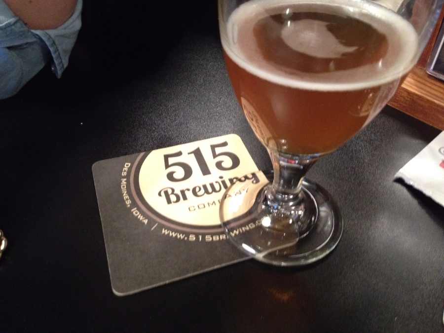 515_Brewing_Company_Beer_with_Coaster.JPG