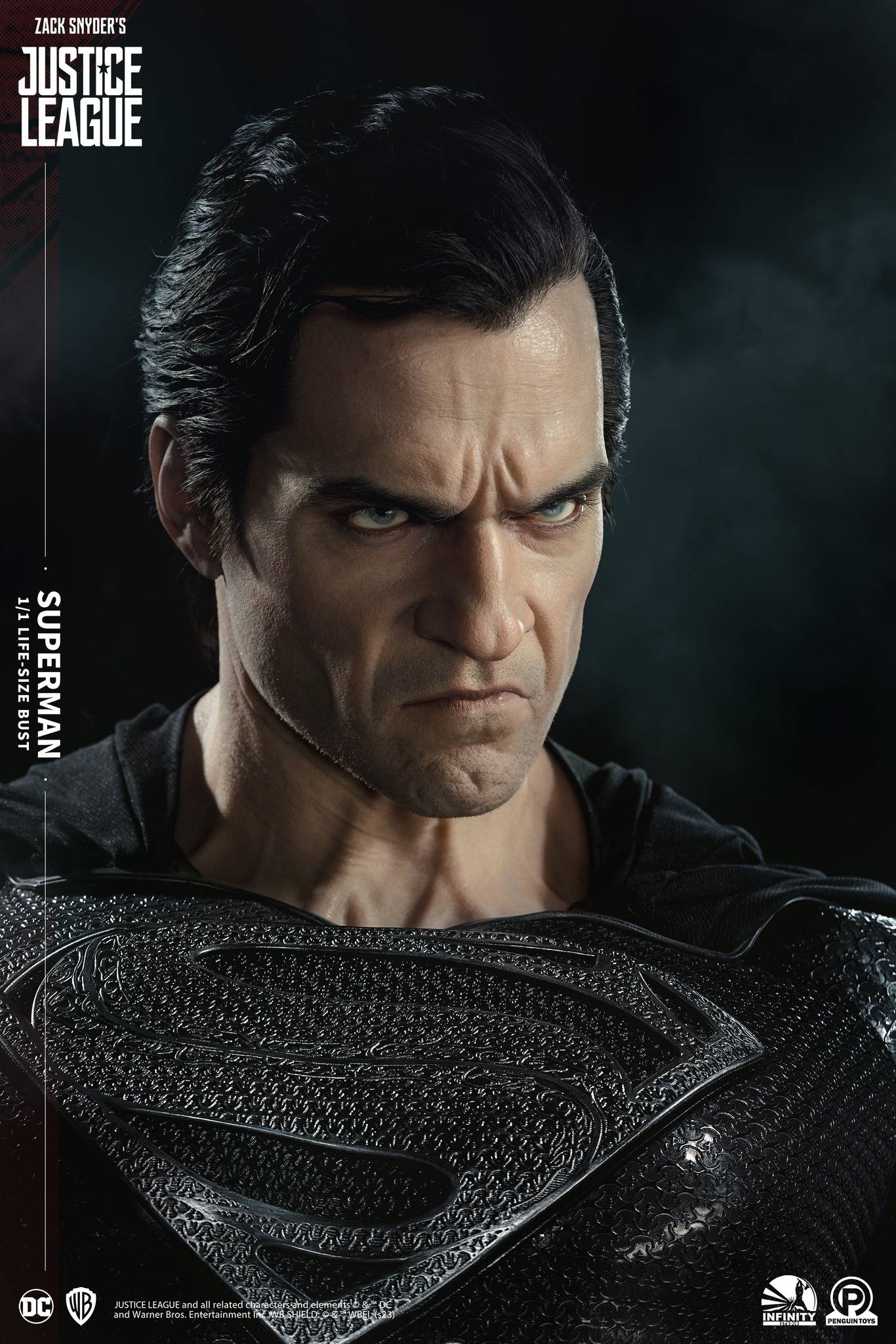 Life Size Justice League Superman Statue 1:1 Henry Cavill Full Size Prop