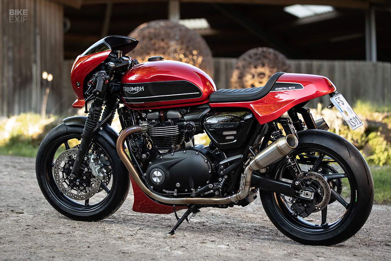 Triumph Speed Twin custom kit by Rennstall Moto