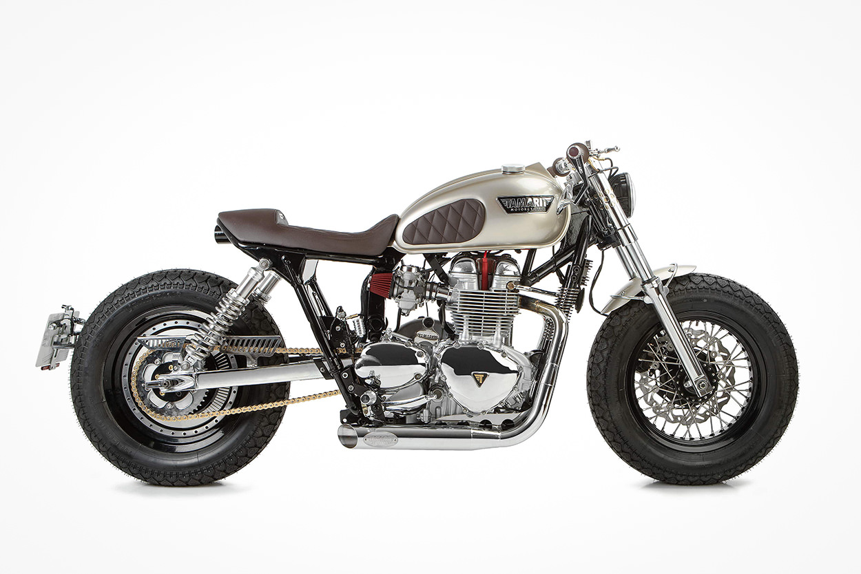 Triumph Bonneville T100 café racer by Tamarit Motorcycles