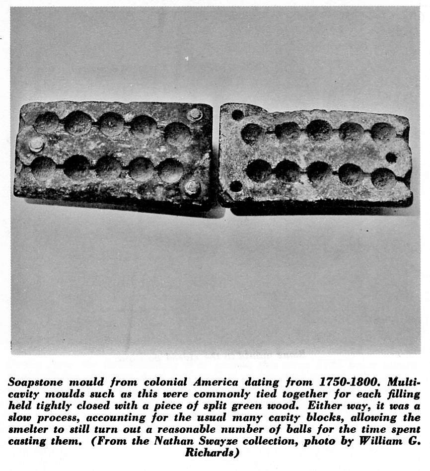 early bullet and shot molds