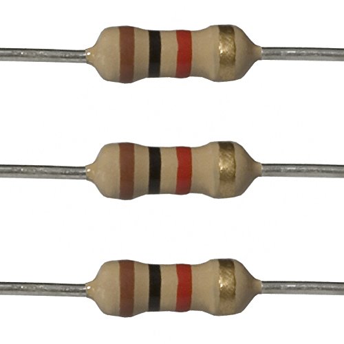 E-Projects 100EP5141K00 1k Ohm Resistors, 1/4 W, 5% (Pack of 100)
