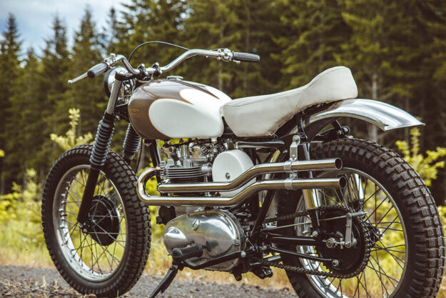 Triumph desert sled by Red Clouds Collective