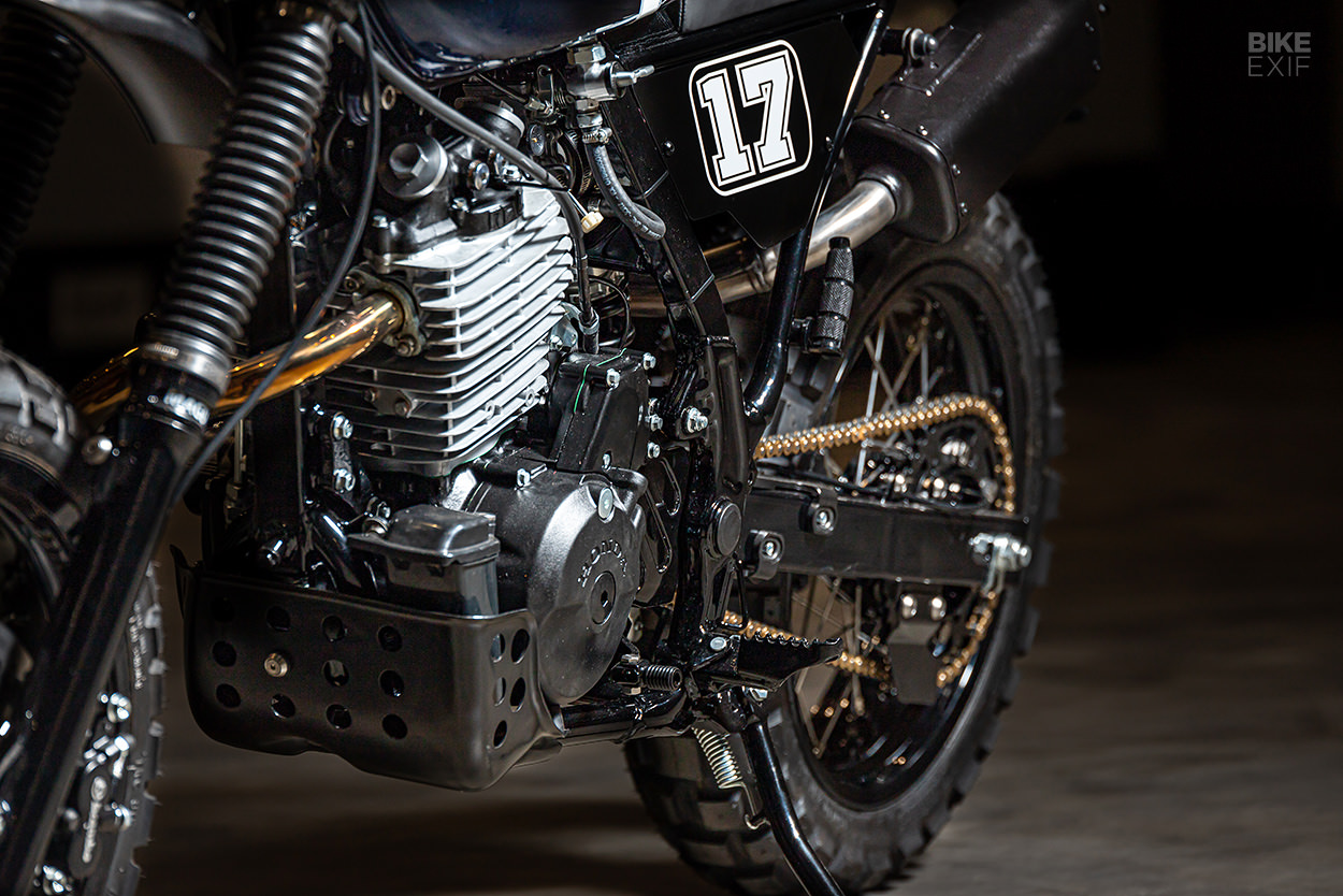 Honda NX650 Dominator scrambler by HB-Custom