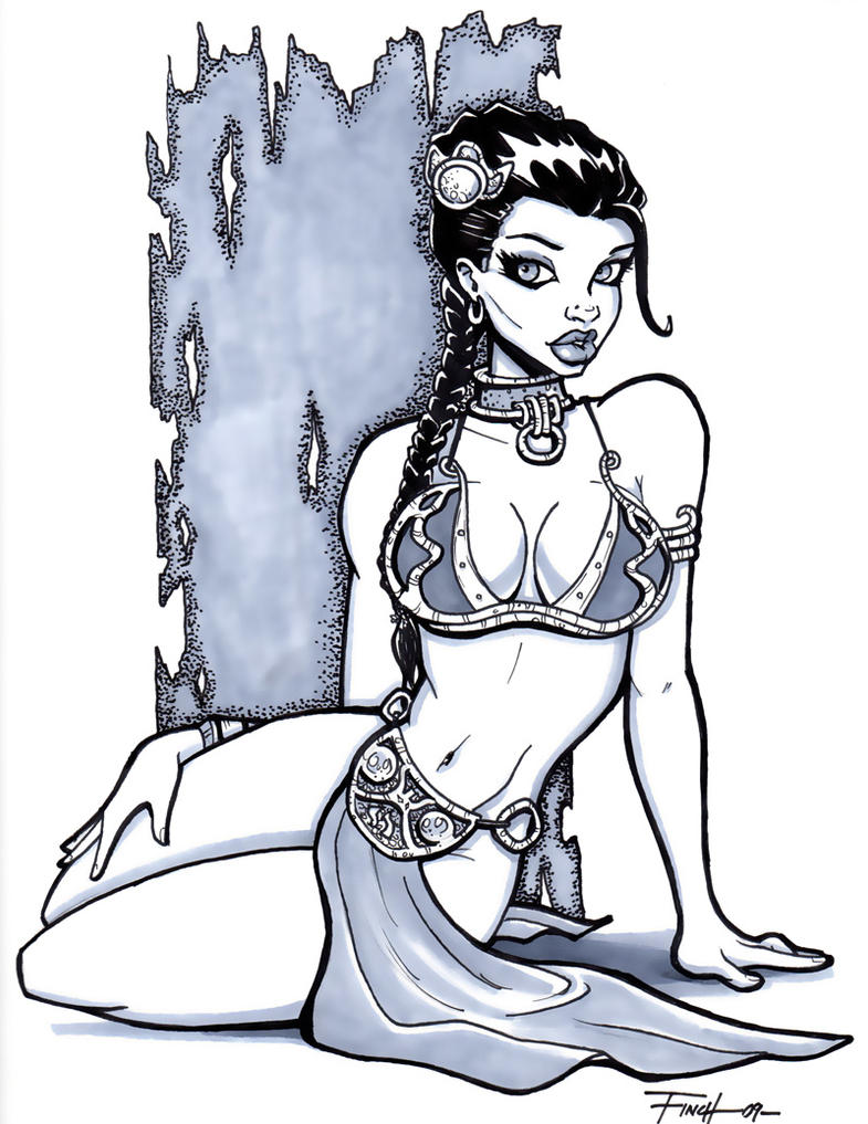Slave_Leia_Commission_by_1nch.jpg